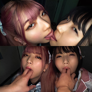 【無料フル】みい＆もな｜sbkd060 素人バキバキ動画